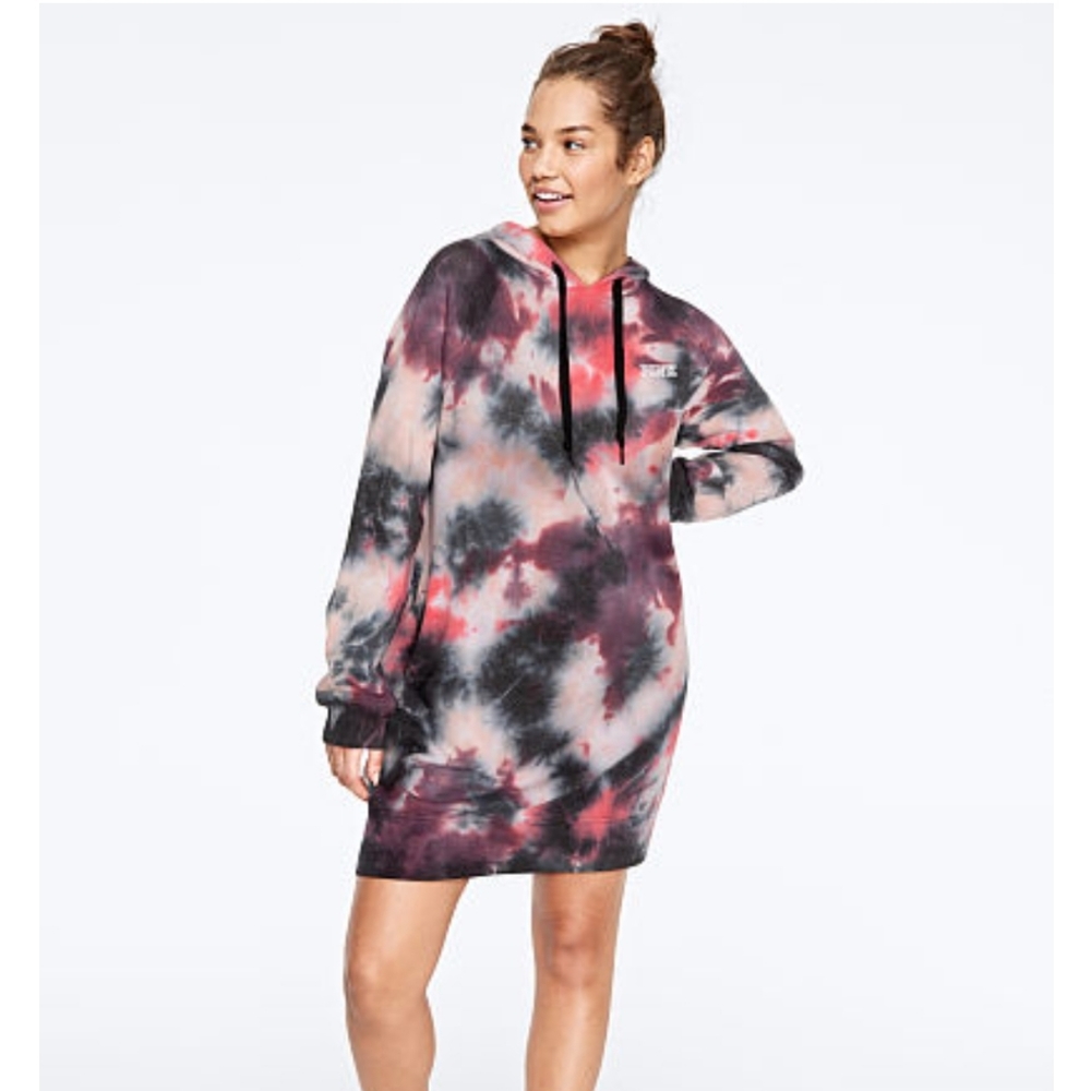 VS PINK SWEATSHIRT DRESS